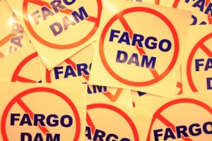 Free Fargo Dam Sticker